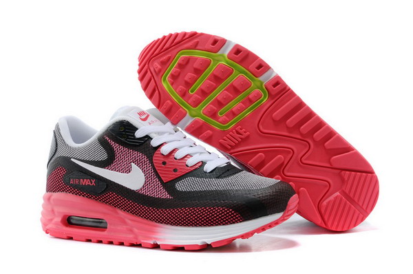 Air Max 90 Lunar C3.0 Womens Shoe Black / Pink Red / White